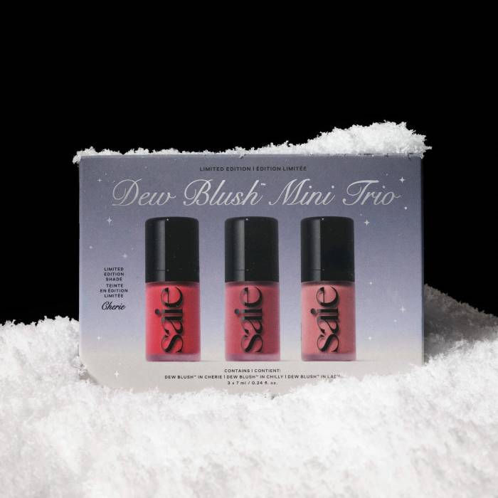 SAIE MINI DEW BLUSH TRIO GIFT SET